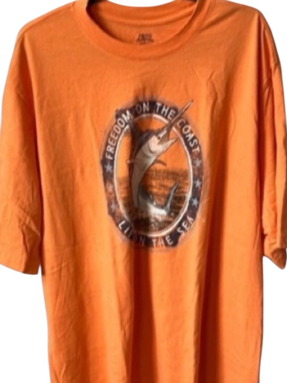 IZOD Saltwater Relaxed Classics Swordfish Graphic T-Shirt Tee 2XL